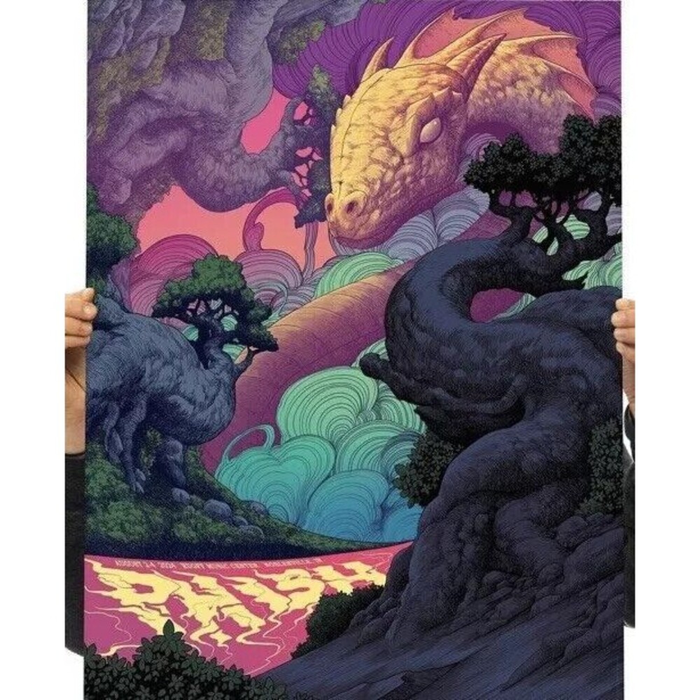 Phish Poster Noblesville 2024 Deer Creek Ruoff Ian Permana Official AP #/150